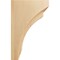 Ekena Millwork 2 1/2"W x 3 3/4"D x 6"H Mini Felix Wood Corbel, Red Oak CORW02X03X06FERO - alternate 2